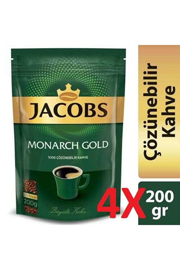 Monarch Gold Kahve 800gr (200 Gr X 4) Ekonomik Paket - 1