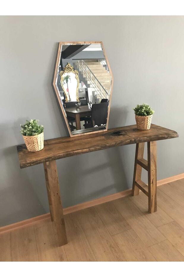 Ahşap Rustik Dresuar - 2