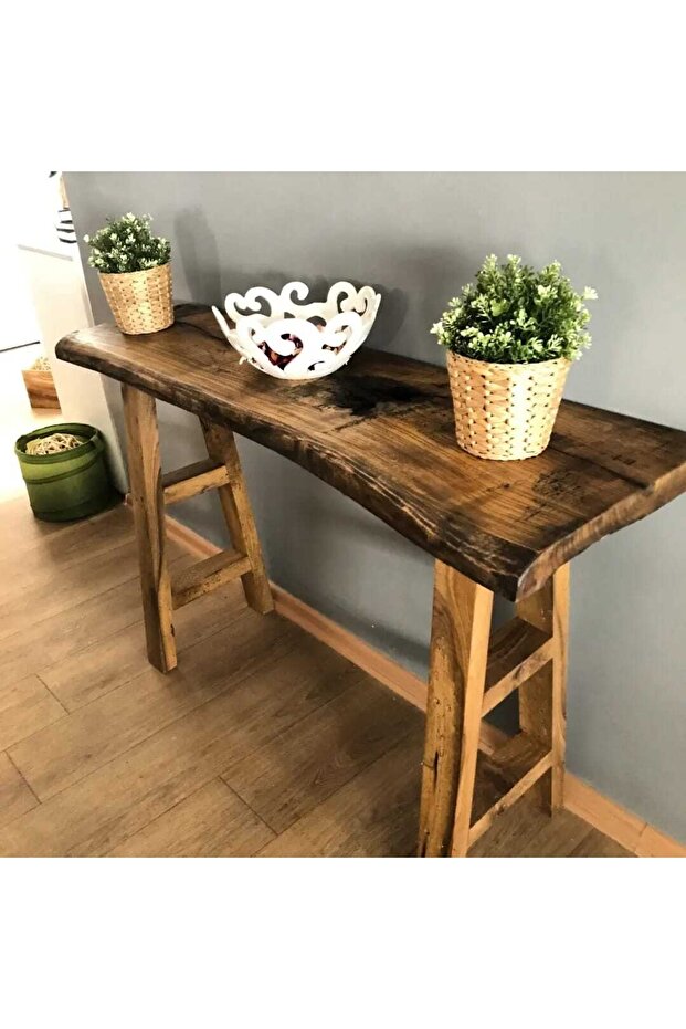 Ahşap Rustik Dresuar - 4