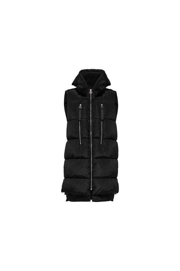 Onlnora Puffer Waistcoat Cc Otw Women's Vest 15235033-black Black