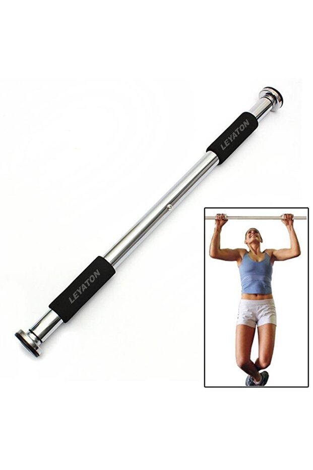 Pull Up Bar 60-100 Cm Double Sponge Adjustable Pull Up Bar Pull Up Tool - 2