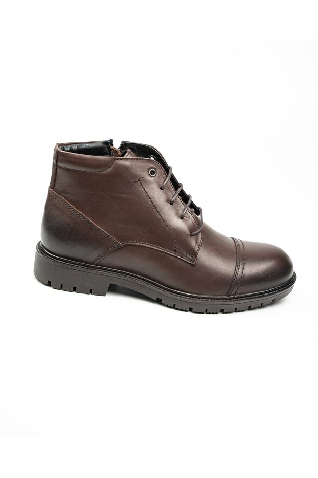 430 Kahverengi Deri Erkek Bot - 2