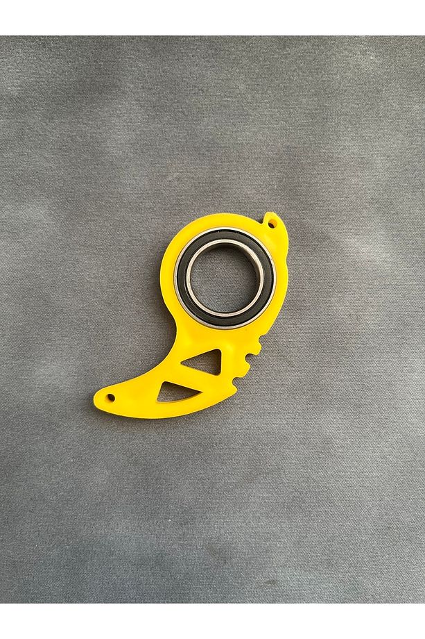 Keyrambit V2 Pro Sarı Anahtarlık - 4