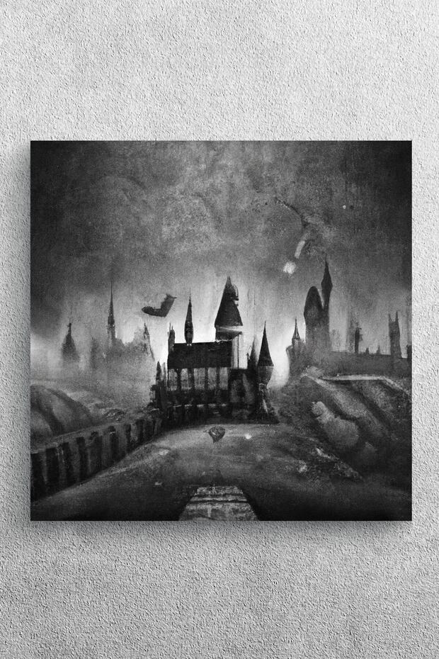 3d Fantasy Art Kanvas Duvar Salon Tablosu - 2