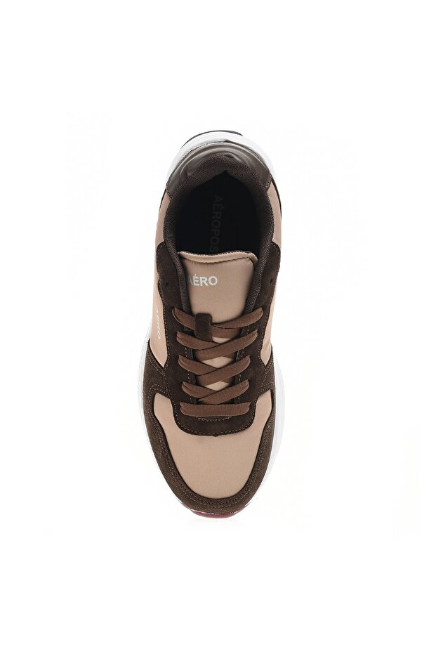 Bej Kadın Sneaker - 4