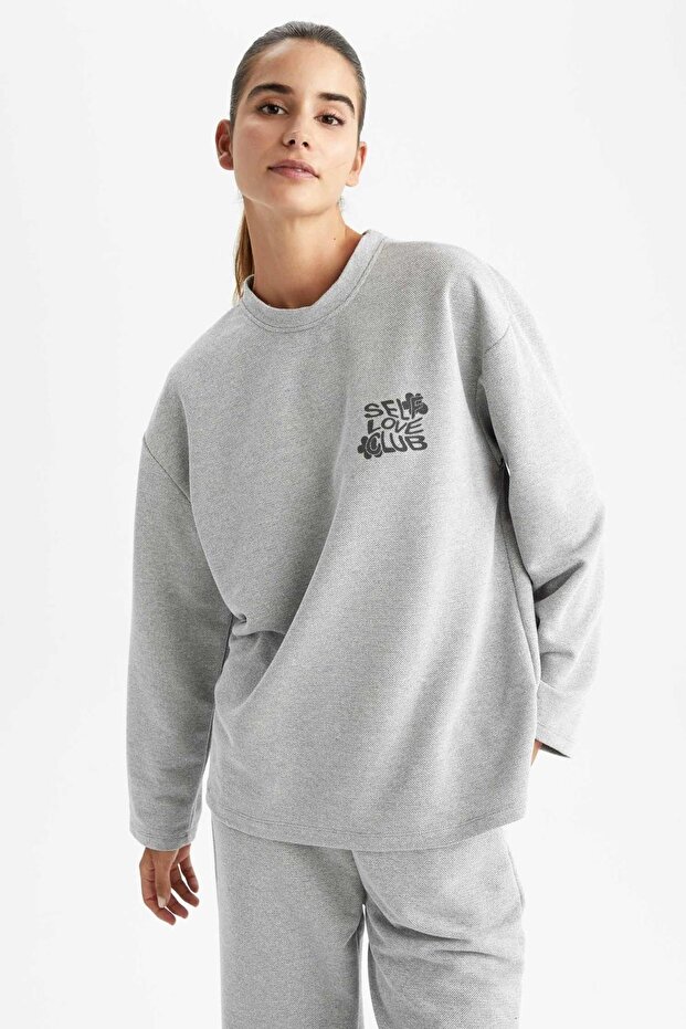 Regular Fit Sweatshirt - 1