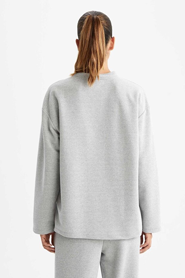 Regular Fit Sweatshirt - 6