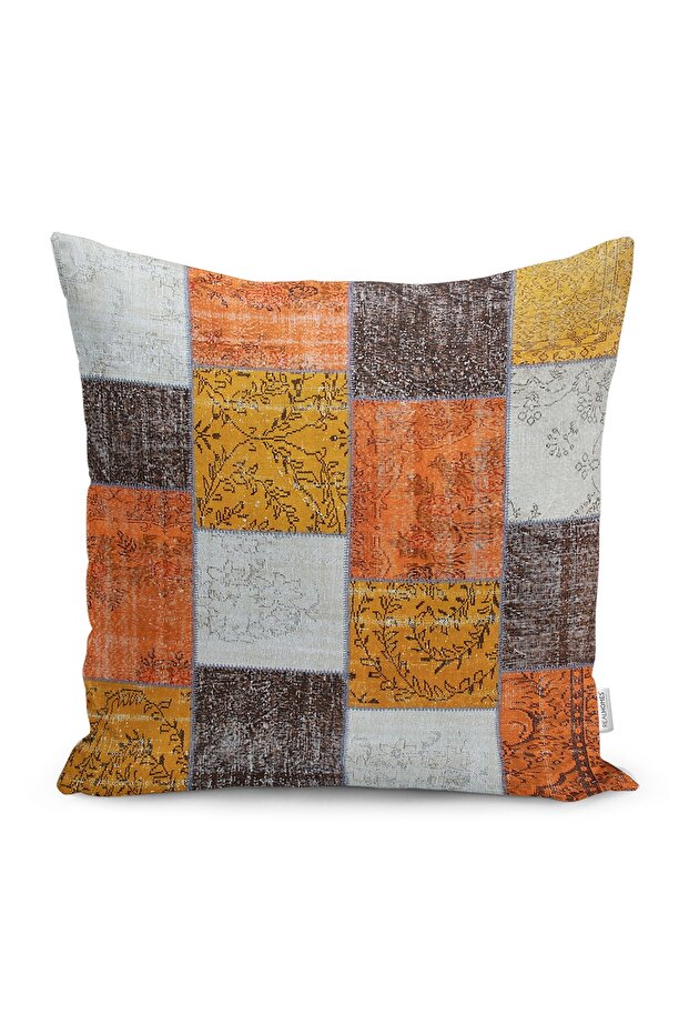 العرقية منقوشة الرقمية المطبوعة السوط تحت عنوان خليط عزر وسادة رمي غطاء وسادة - 1