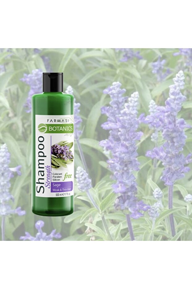 Botanics Sage Extract Strengthening Shampoo 500 ml