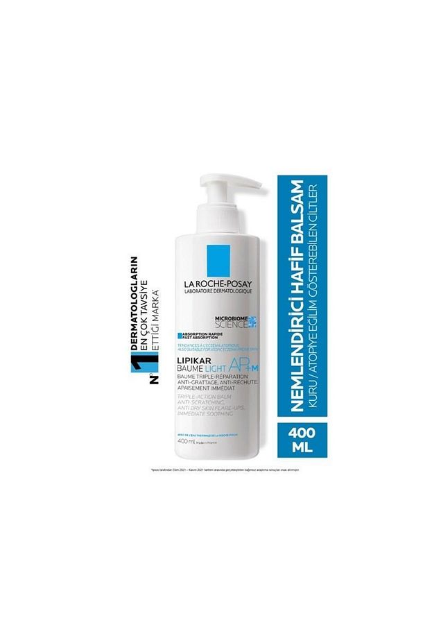 Lipikar Baume Light Ap+ M 400 Ml - 1