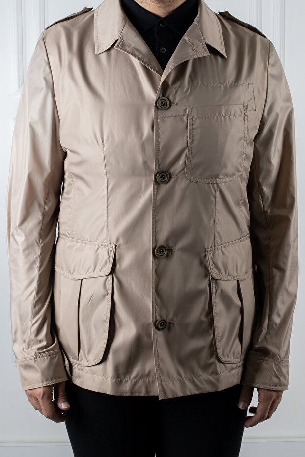 Interview Agata Mevsimlik Bej Mont - 4