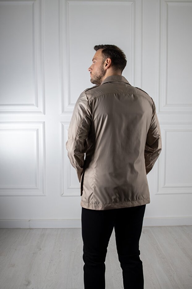 Interview Agata Mevsimlik Bej Mont - 6