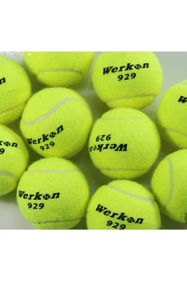 2 Adet Sarı Tenis Topu Antrenman Tenis Topu Tpw-002 - 5