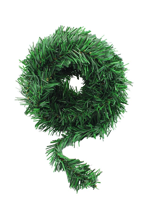 5.5m Plastic Garland, Meter Pine Tree Branch, Wire Spiral Branch