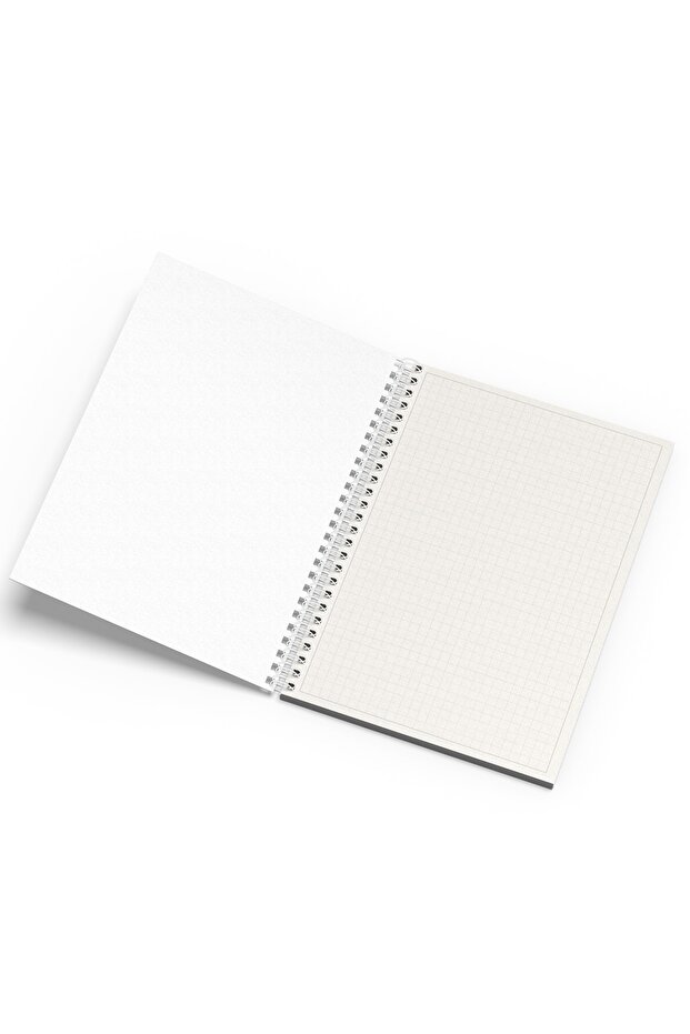 دفتر ملاحظات حلزوني مقاس A5 (15 × 21 سم) - 4