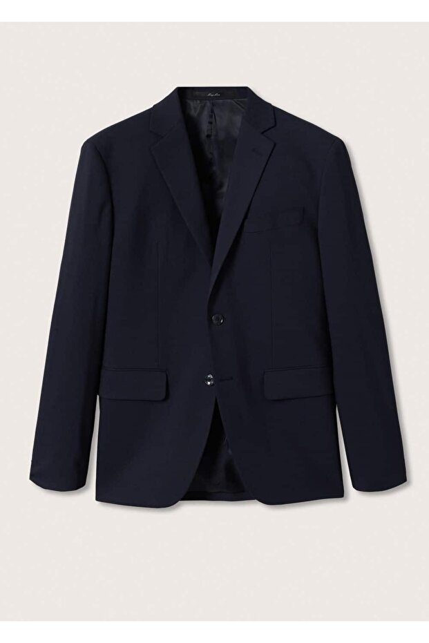 Dar Kesim Blazer Ceket - 3