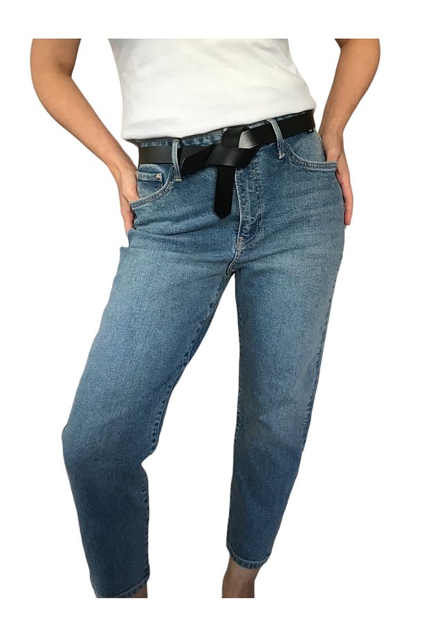 %100 Hakiki Deri Tokasız Lecce Belt 2.7 Cm=lecce - 4