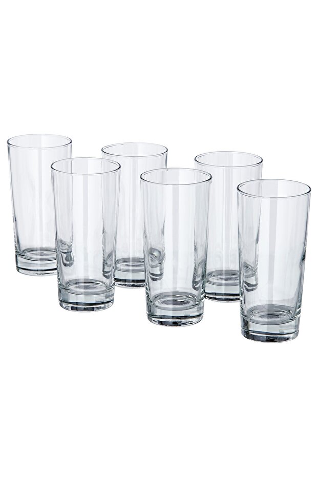 6'lı Bardak Seti Uzun 400 ml - 1