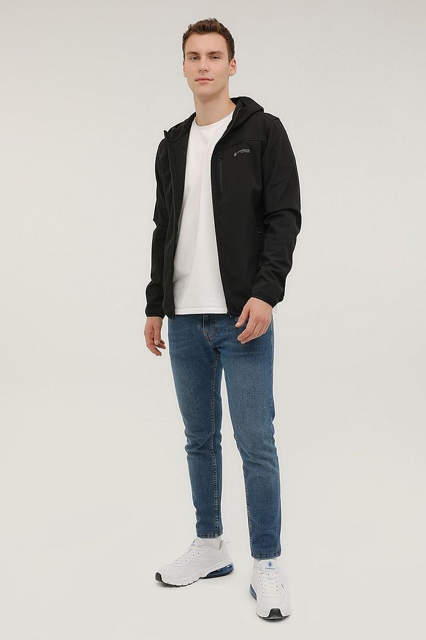 M-gt16 Basıc Softshell 2p Siyah Erkek 706 - 3