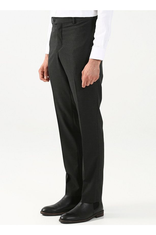Normal Bel Normal Paça Regular Fit Antrasit Erkek Pantolon Pn1014400293 - 3