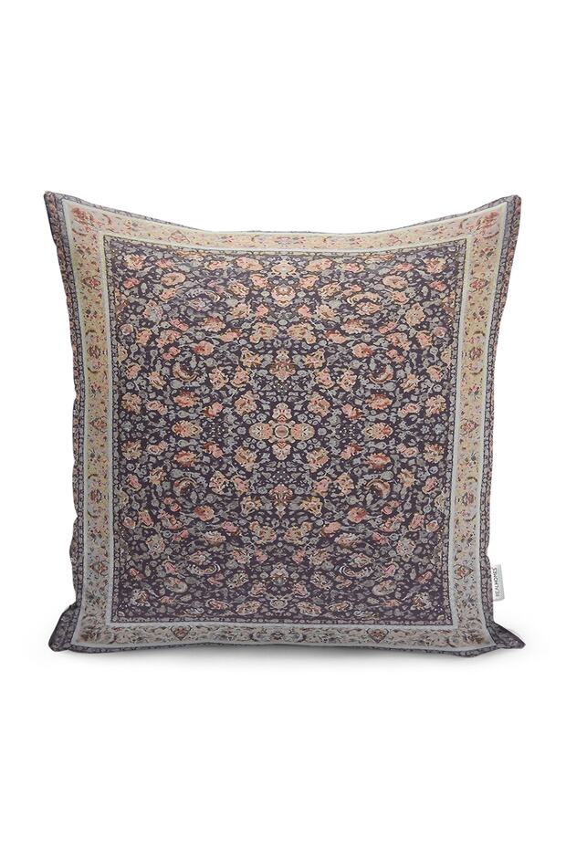 Antique Themed Ottoman Motif Traditional Patterned Digital Printed Pillow Cushion Cover