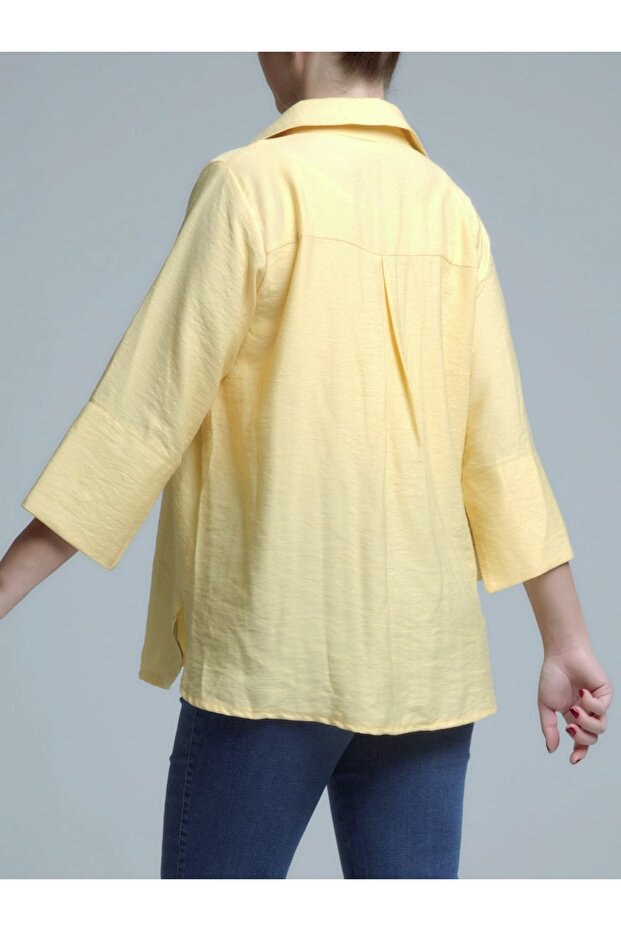 Kadın Hera Gömlek Sarı - 3