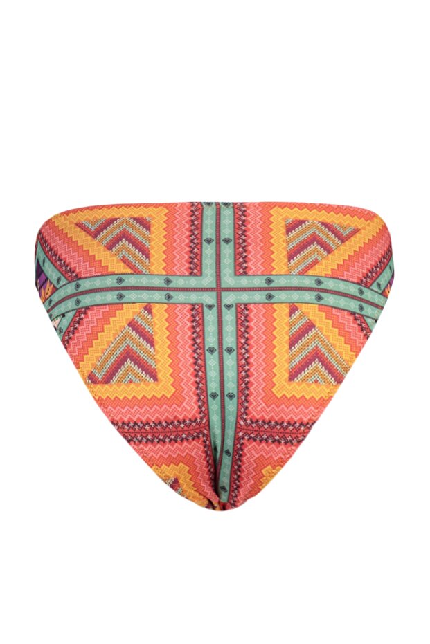 Tropikal Desenli Normal Paça Bikini Altı TBESS22BA0306 - 8