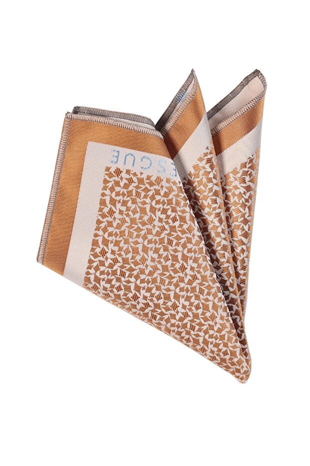 Sarı Desenli Mendil - 1