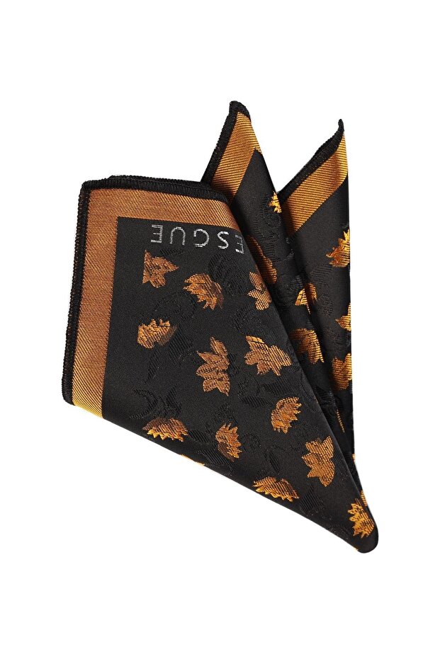 Sarı Desenli Mendil - 1