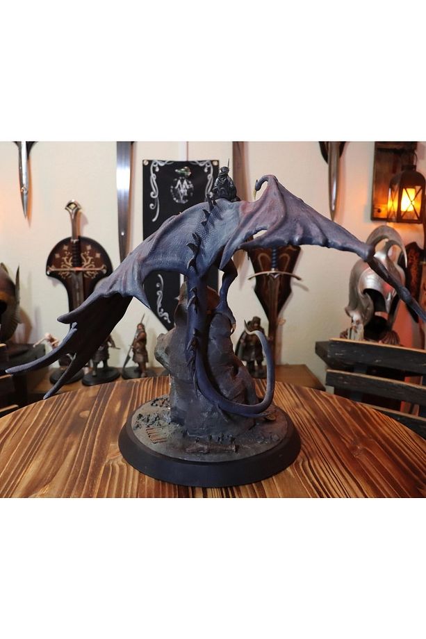 Nazgul Frodo Ve Sam Yüzüklerin Efendisi Lotr Boyalı Figür 30 cm (dev Boy) - 3