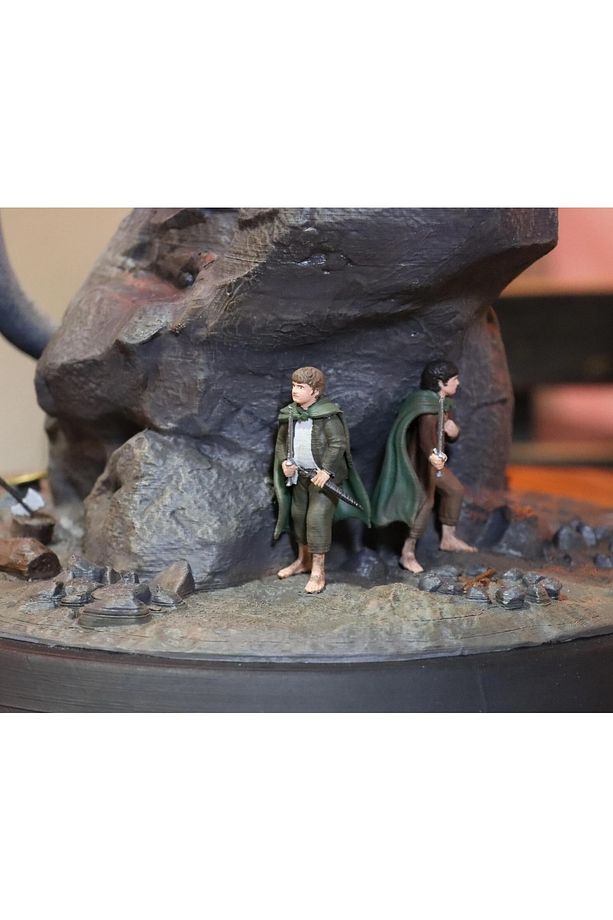 Nazgul Frodo Ve Sam Yüzüklerin Efendisi Lotr Boyalı Figür 30 cm (dev Boy) - 5