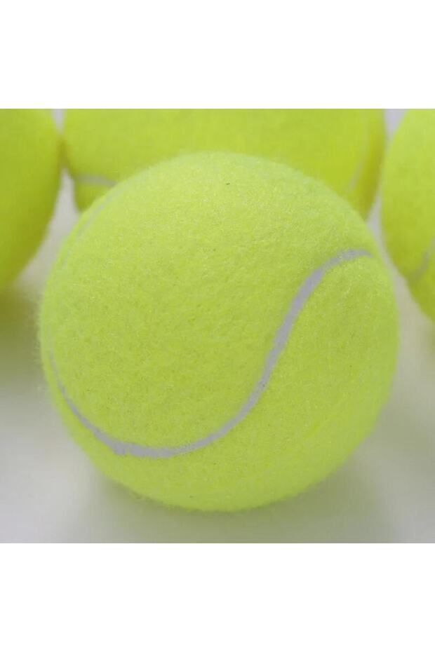 2 Adet Sarı Tenis Topu Antrenman Tenis Topu Tpw-002 - 6