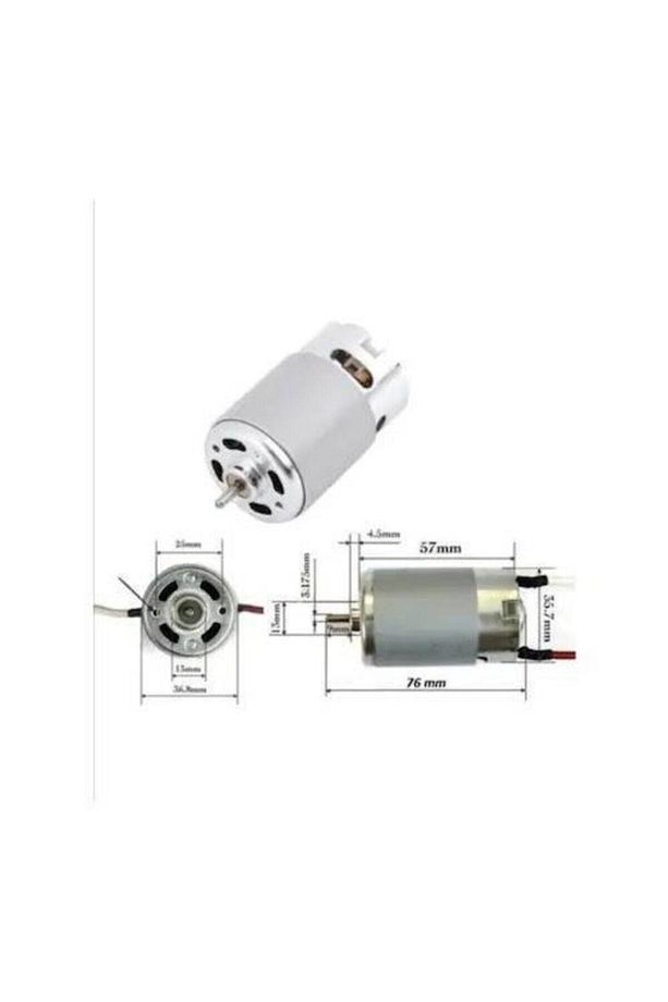 12 Volt Şarjlı Matkap Motoru Dc Motor - 1