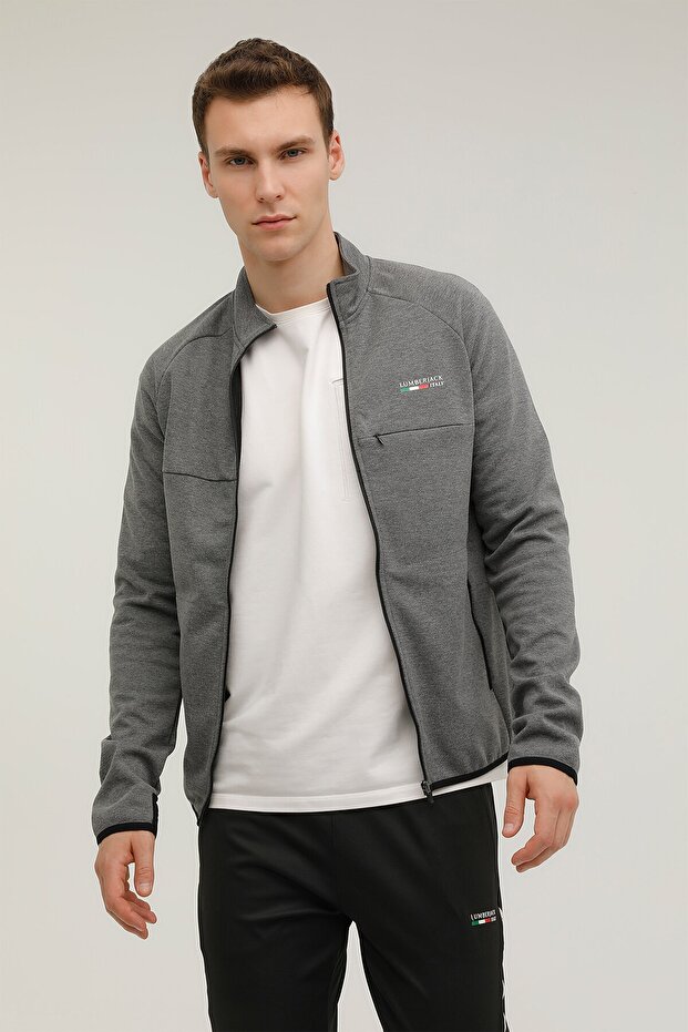 M-numa Track Top 2pr Antrasit Erkek Eşofman Üstü - 1