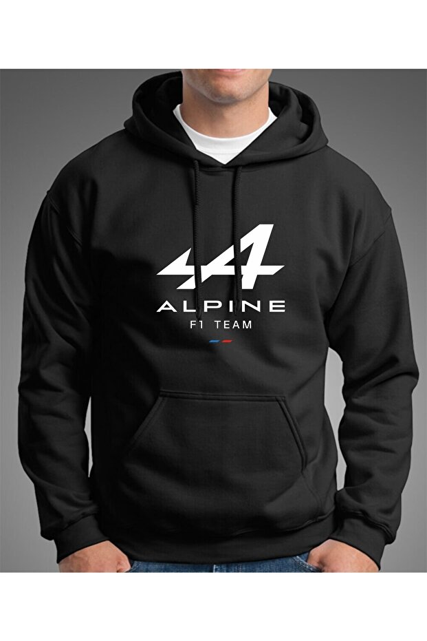 Alpine F1 Team Logo Hooded Sweatshirt