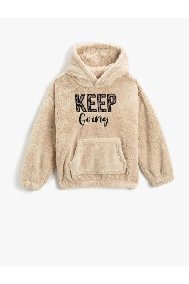 3wkg10288ak Girl Sweat Beige