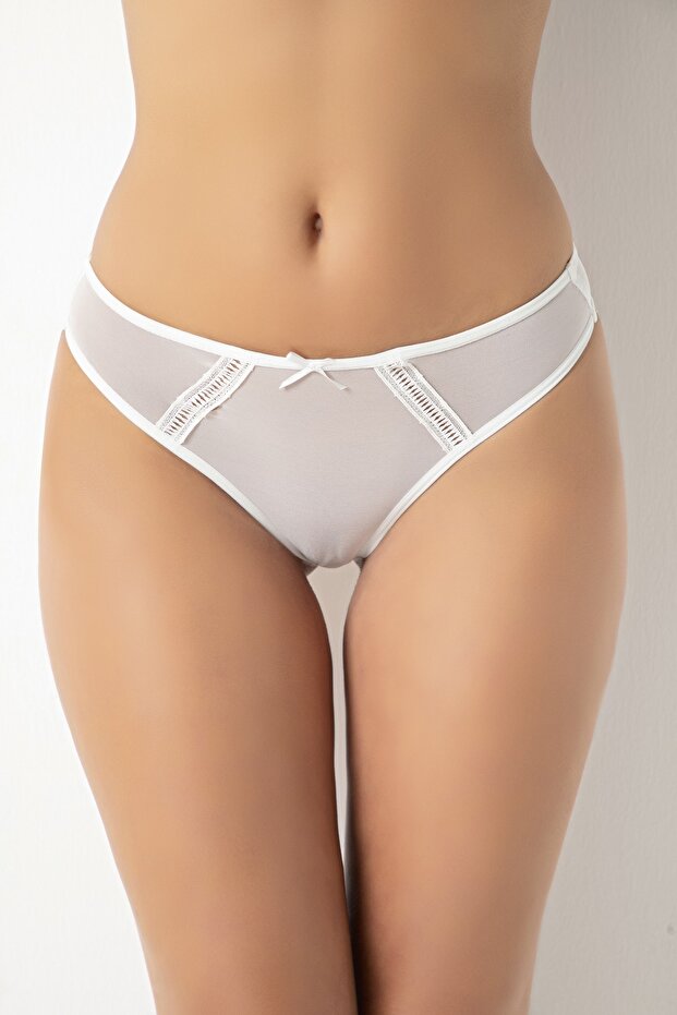 Kadın Dantelli String Külot 7038 - 1