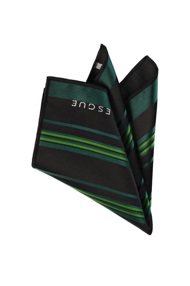 Yeşil Desenli Mendil - 1