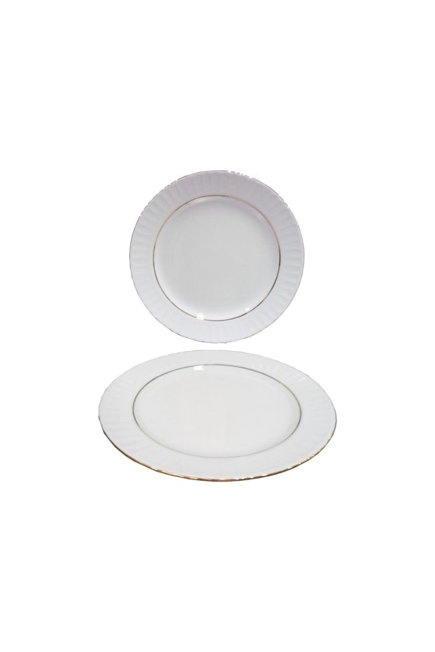 Sf20du23 Mother of Pearl Flat Plate 20 Cm Set of 6
