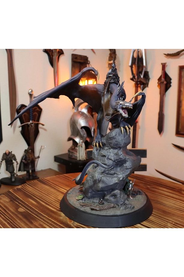 Nazgul Frodo Ve Sam Yüzüklerin Efendisi Lotr Boyalı Figür 30 cm (dev Boy) - 7