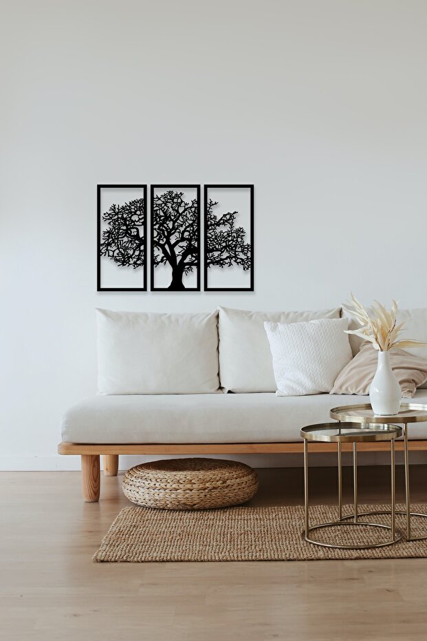 Ağaç Duvar Dekoru - 1