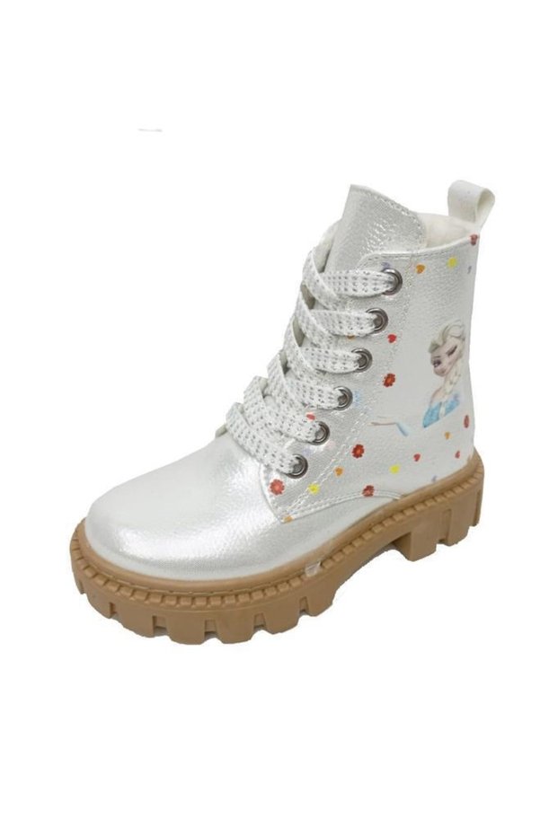 9201P Shiny Leather Trend Fashion Girls' Boots 26-30