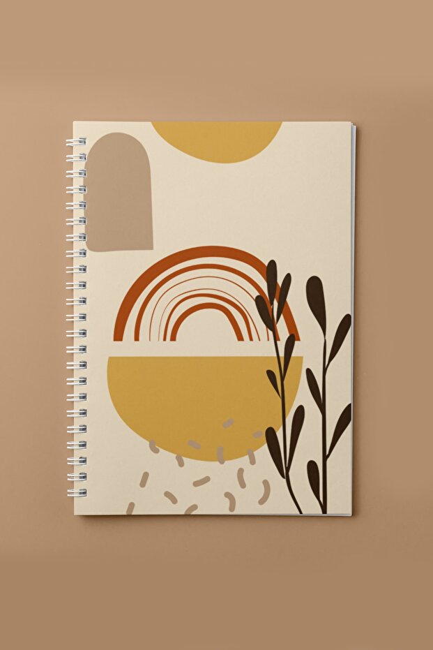 A5 Spiral Dotted Notebook - Bullet Journal (15X21Cm) - Autumn 1