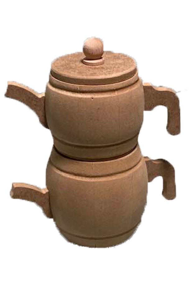 Ahşap Oyuncak Çaydanlık - 1