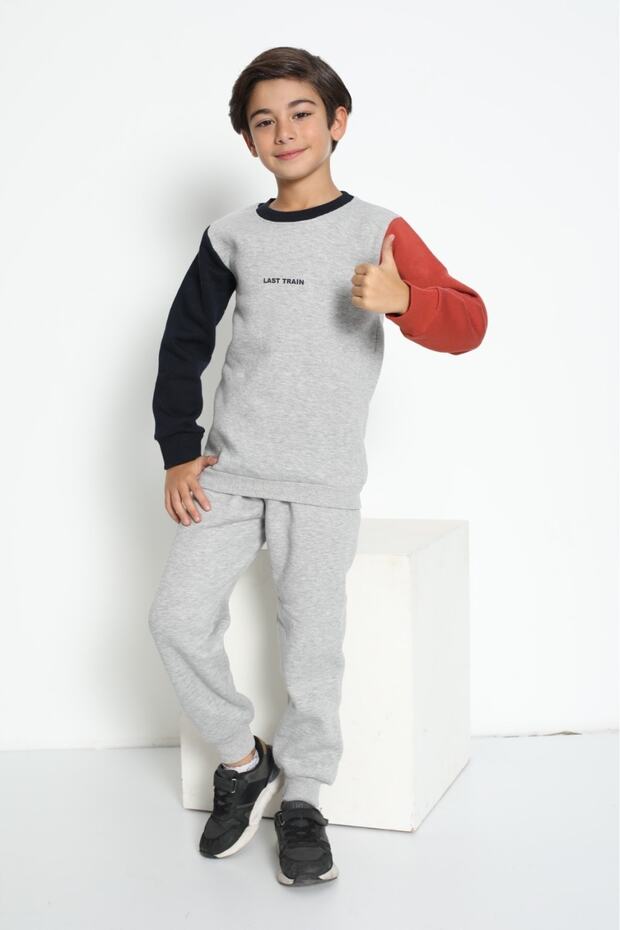 3 Thread (thick) Cuffed Children's Tracksuit Set