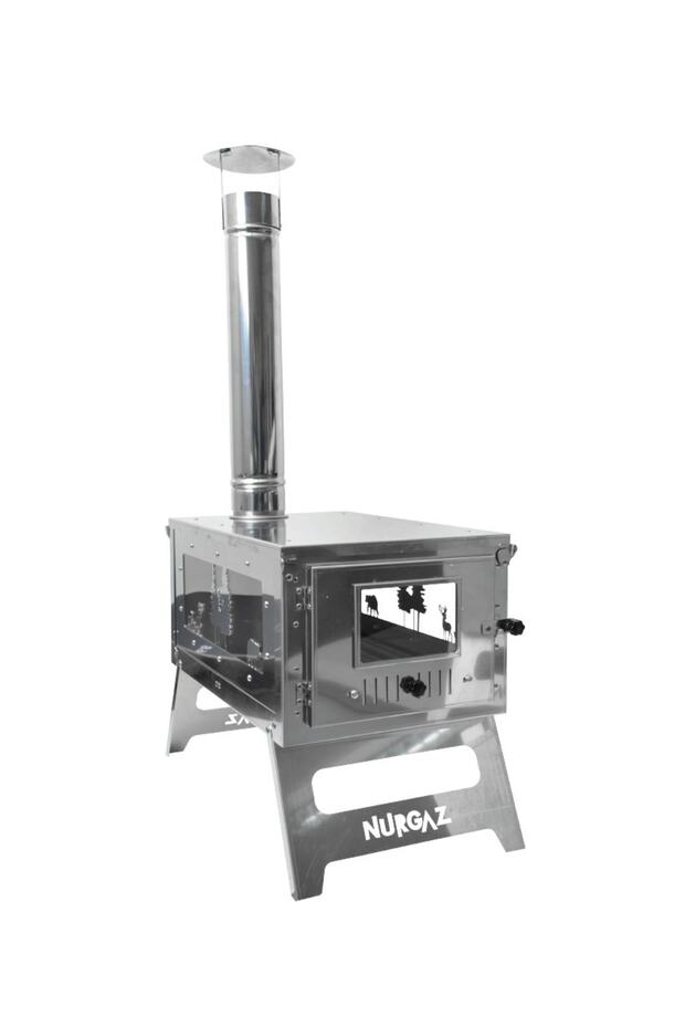 Katlanır Krom Soba - 1