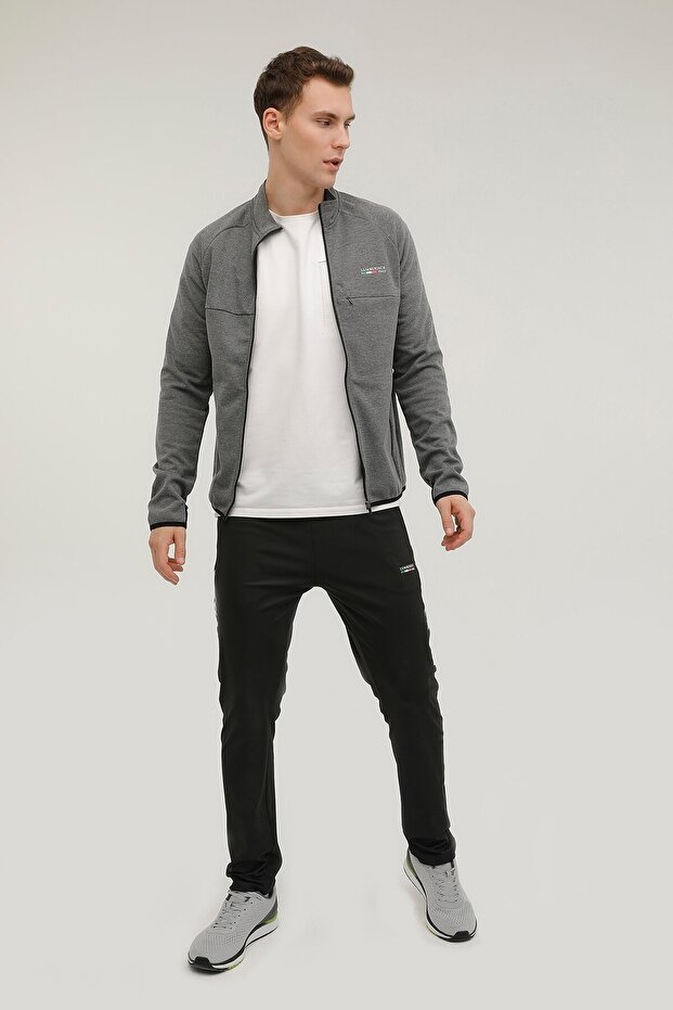 M-numa Track Top 2pr Antrasit Erkek Eşofman Üstü - 3