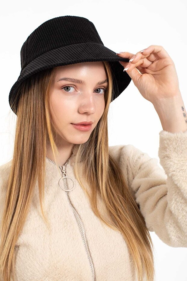 Hat Velvet Bucket