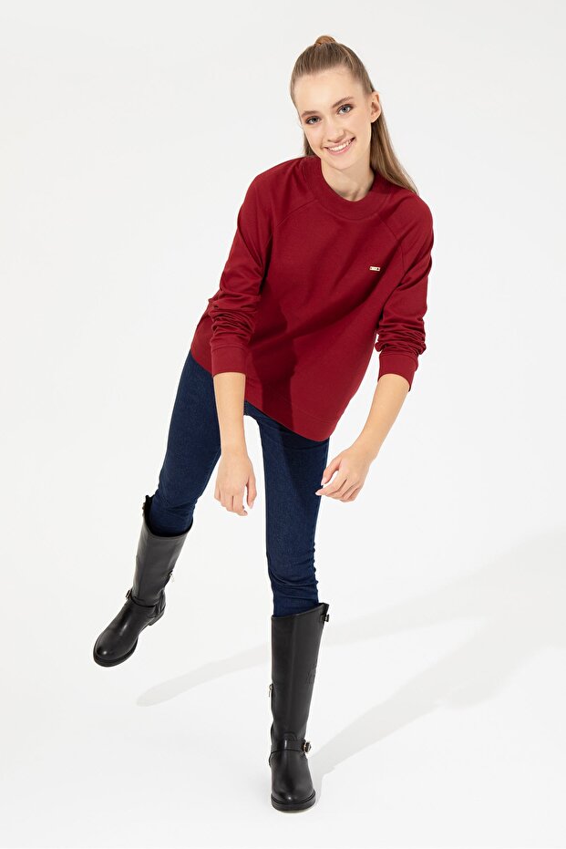 Red Women's Sweatshirt