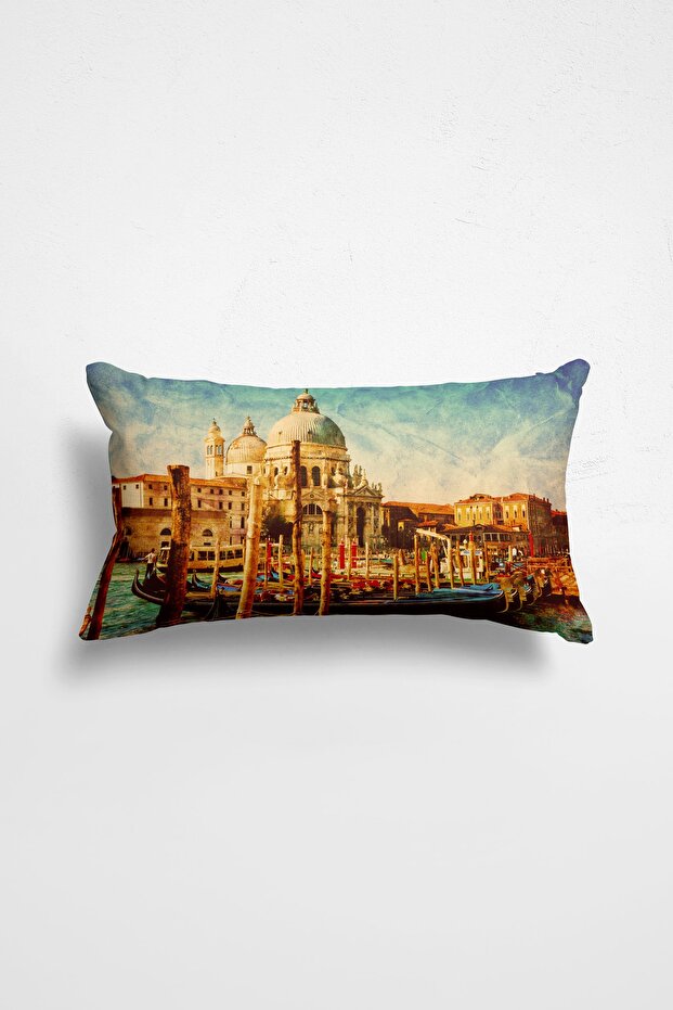 Decorative Throw Pillow Double Sided Patterned 30x50cm Filled Inside